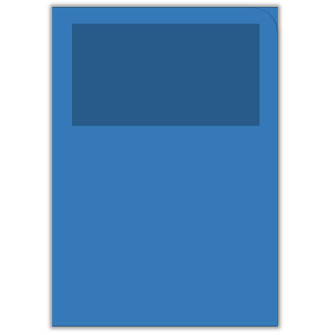 carta Ordo Classico BLU SCURO, 120gr-mq Dimensioni: 220x310mm. Con finestra 180x100mm, frontale senza rigature, disponibile in 16 colori. Prodotto originale svizzero. MADE IN SWITZERLAND.