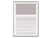 carta Ordo Classico BIANCO, 120gr/mq Dimensioni: 220x310mm. Con finestra 180x100mm, frontale con rigature, disponibile in 16 colori. Prodotto originale svizzero. MADE IN SWITZERLAND.