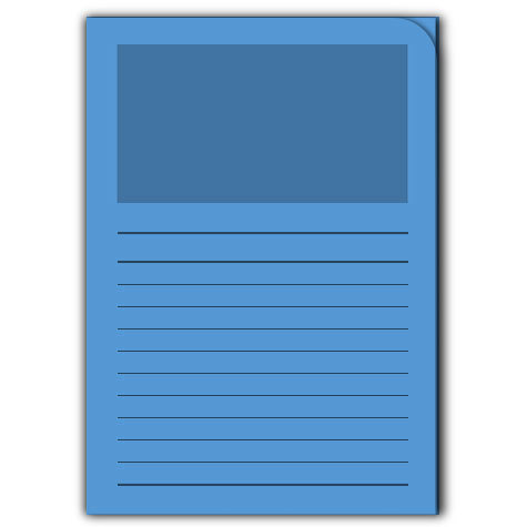 carta Ordo Classico BLU INTENSO, 120gr-mq Dimensioni: 220x310mm. Con finestra 180x100mm, frontale con rigature, disponibile in 16 colori. Prodotto originale svizzero. MADE IN SWITZERLAND.