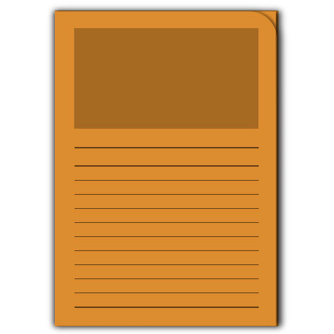 carta Ordo Classico ORO, 120gr-mq Dimensioni: 220x310mm. Con finestra 180x100mm, frontale con rigature, disponibile in 16 colori. Prodotto originale svizzero. MADE IN SWITZERLAND.