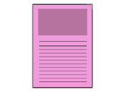 carta Ordo Classico ROSA, 120gr/mq Dimensioni: 220x310mm. Con finestra 180x100mm, frontale con rigature, disponibile in 16 colori. Prodotto originale svizzero. MADE IN SWITZERLAND.