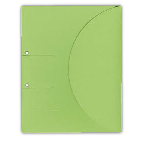 carta Ordo Collecto VERDE, 320gr-mq Dimensioni: 250x315mm. Con chiusura in velcro e dotato di asole, adatto per l'archiviazione, disponibile in 5 colori. Prodotto originale svizzero. MADE IN SWITZERLAND.