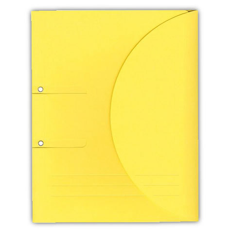 carta Ordo Collecto GIALLO, 320gr-mq Dimensioni: 250x315mm. Con chiusura in velcro e dotato di asole, adatto per l'archiviazione, disponibile in 5 colori. Prodotto originale svizzero. MADE IN SWITZERLAND.