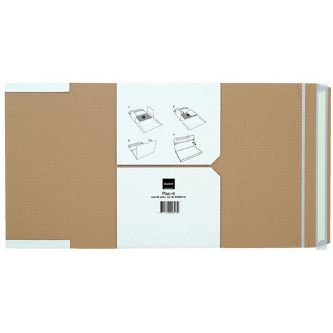 carta Imballo spedizione Easy 350x225x100mm  CAMOSCIO, chiusura autoadesiva e striscia staccabile grammatura 109gr-mq. Prodotto originale Svizzero. MADE IN SWITZERLAND.