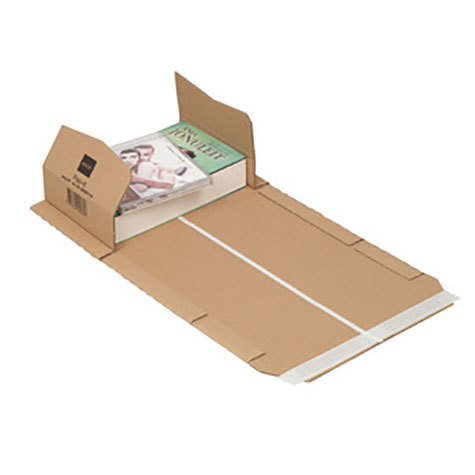 carta Imballo spedizione Easy 350x225x100mm  CAMOSCIO, chiusura autoadesiva e striscia staccabile grammatura 109gr-mq. Prodotto originale Svizzero. MADE IN SWITZERLAND.