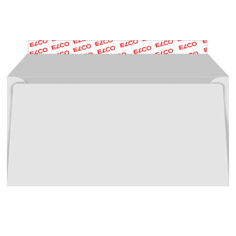 carta Busta 220x110mm, Premium, 100gr-mq BIANCO EXTRA, internografata, altezza pattella 37mm, chiusura a strip autoadesivo, senza finiestra. Prodotto originale Svizzero. MADE IN SWITZERLAND.