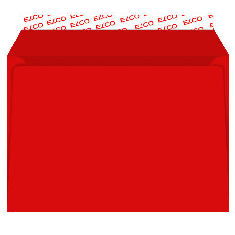 carta Busta 229x162mm, 100gr-mq, ROSSO Serie Color, altezza pattella 36mm, chiusura in strip autoadesiva, senza finiestra. Prodotto originale Svizzero. MADE IN SWITZERLAND.