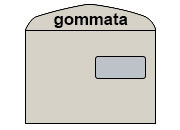 carta Busta con finestra 229x162mm, Sycling, 100gr-mq GRIGIO, 100% carta riciclata, internografata (ELCO sycling), altezza pattella 46mm, chiusura GOMMATA, Finestra sul lato destro 90x40mm: 77mm dal basso, 17mm da destra. Prodotto originale Svizzero. MADE IN SWITZERLAND ELO32493