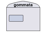 carta Busta con finestra 229x162mm, Premium, 100gr/mq BIANCO EXTRA, internografata, altezza pattella 46mm, chiusura GOMMATA, Finestra a sinistra 100x45mm: 65mm dal basso, 109mm da destra. Prodotto originale Svizzero. MADE IN SWITZERLAND .