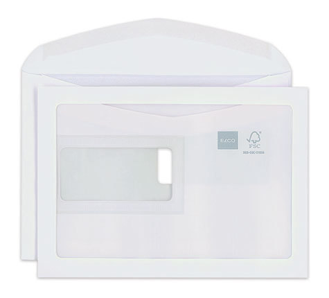 carta Busta con finestra MAXIWINDOW 229x162mm, Premium, 100gr-mq BIANCO EXTRA, internografata, altezza pattella 46mm, chiusura GOMMATA, Finiestra sul lato anteriore 200x130: 16mm dal basso, 14mm da destra. Finiestra sul lato posteriore destro 95x45: 65mm dal basso, 18mm da destra. Prodotto originale Svizzero. MADE IN S.