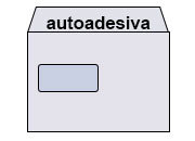 carta Busta con finestra 229x162mm, Premium, 100gr-mq BIANCO EXTRA, internografata, altezza pattella 36mm, chiusura a strip autoadesivo, Finestra a sinistra 100x45mm: 65mm dal basso, 109mm da destra. Prodotto originale Svizzero. MADE IN SWITZERLAND ELO32999