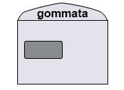 carta Busta con finestra 229x162mm, Security, 100gr-mq BIANCO EXTRA, internografata, altezza pattella 46mm, chiusura GOMMATA, Finestra sul lato sinistro 100x45mm: 65mm dal basso, 109mm da destra. Prodotto originale Svizzero. MADE IN SWITZERLAND ELO33499