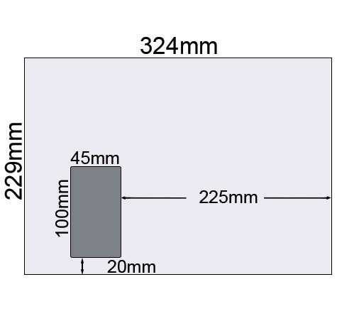 carta Busta con finestra 324x229mm, Security, 120gr-mq BIANCO EXTRA, internografata, altezza pattella 57mm, chiusura a strip autoadesivo, Finestra sul lato sinistro 45x100mm: 20mm dal basso, 224mm da destra. Prodotto originale Svizzero. MADE IN SWITZERLAND.