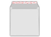 carta Busta 155x155mm, Premium, 120gr-mq BIANCO EXTRA, internografata, altezza pattella 37mm, chiusura a strip autoadesivo, senza finiestra. Prodotto originale Svizzero. MADE IN SWITZERLAND ELO40958