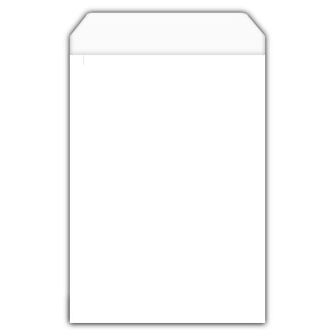 carta Sacchetto 70x105mm, White satin, 80gr-mq BIANCO SATINATO, non internografato, pattella di chiusura piegata, altezza 13mm, non gommata. Prodotto originale Svizzero. MADE IN SWITZERLAND.