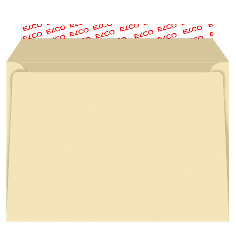 carta Busta 229x162mm, Brown Kraft, 100gr-mq CAMOSCIO KRAFT, 100% riciclata, non internografata, altezza pattella 36mm, chiusura a strip autoadesivo, senza finiestra. Prodotto originale Svizzero. MADE IN SWITZERLAND.