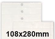 carta Sacchetto 108x208mm, White Kraft, 140gr-mq BIANCO KRAFT. Sacchetto laborbag satinato, con rivestimento interno. Prodotto originale Svizzero. MADE IN SWITZERLAND ELO27967.19