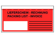 Tasca per documenti. 235x120mm. ROSSO ELO29034.80