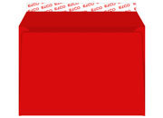 carta Busta 229x162mm, 100gr/mq, ROSSO Serie Color, altezza pattella 36mm, chiusura in strip autoadesiva, senza finiestra. Prodotto originale Svizzero. MADE IN SWITZERLAND.