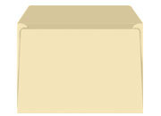 carta Busta 324x240mm, Brown Kraft, 140gr/mq CAMOSCIO KRAFT, 100% riciclata, non internografata, altezza pattella 105mm, senza finiestra. con fondo di 40mm. 22928.90. Prodotto originale Svizzero. MADE IN SWITZERLAND.