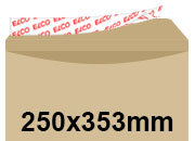 carta Busta 250x353mm, Brown Kraft, 120gr/mq ELO40855.