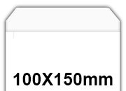 Sacchetto 100x150mm, White satin, 80gr/mq ELO700025