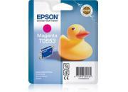 consumabili C13T05534010  EPSON CARTUCCIA INK-JET MAGENTA 290 PAGINE BLISTER SENZA ANTIACCHEGGIO STYLUS PHOTO RX/420/520 R/240.