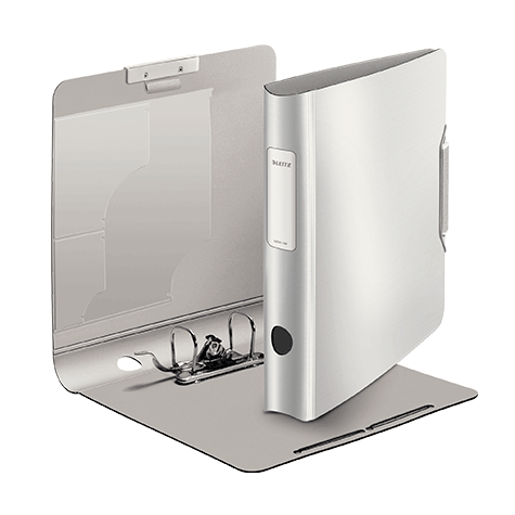 gbc Registratore 180� - f.to commerciale dorso 5 cm BIANCO artico, certificazione GS, marchio LEITZ, novit�.