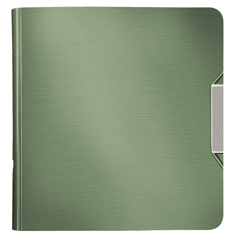 gbc Registratore 180� - f.to commerciale dorso 5 cm VERDE celadon, certificazione GS, marchio LEITZ, novit�.