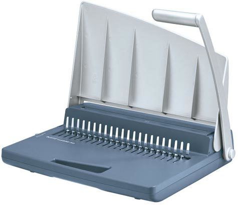 gbc 13263, COMBIND 300 LEITZ rilegatrice manuale ad anelli in plastica. Ex codice Esselte 132630, certificazione GS, marchio ESSELTE.