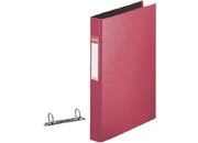 gbc  BORDEAUX, 25mm, 2 anelli rotondi, formato utilie A4 (21x29,7cm), con portaetichetta sul dorso . Ex codice Esselte 144560, certificazione FSC Mix, marchio ESSELTE ess14456