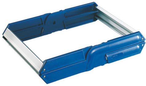 gbc Struttura portacartelle LEITZ per cartelle sospese da cassetti interasse cm 33 - dim. 35,5x28x31 cm, BLU.,  marchio LEITZ.