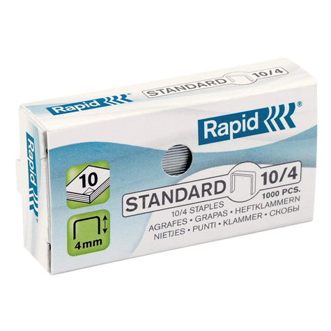 Punti metallici RAPID Standard N° 10/4 ess24862900 - immagine aggiuntiva