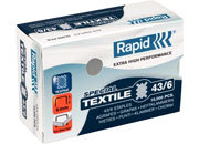 gbc Punti metallici RAPID Textile Super Strong N� 43/6 ess24872200.