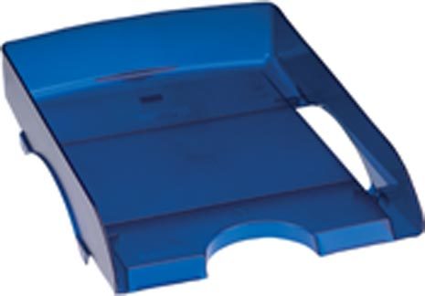 gbc 28432, INTEGO vaschetta portacorrispondenza BLU. Ex codice Esselte 284320.