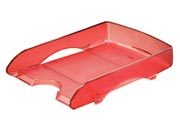 gbc 28434, INTEGO vaschetta portacorrispondenza ROSSO. Ex codice Esselte 284340.