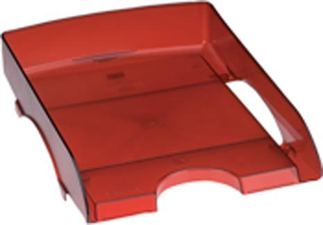 gbc 28434, INTEGO vaschetta portacorrispondenza ROSSO. Ex codice Esselte 284340.