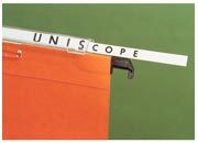 gbc Portacartellini scorrevole SCOPE 8x290mm    BRA3214