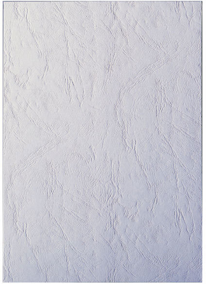 gbc 33652, COMB-WIRE copertina cartoncino 250g formato A4 - finitura similpelle, BIANCO. Ex codice Esselte 336520, marchio LEITZ.