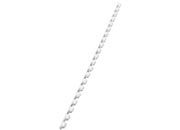 gbc 35030, Spirali plastiche 21 anelli, dorsi COMB 6mm - capacit 25 fogli, BIANCO. Ex codice Esselte 350300, marchio LEITZ.