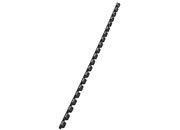 gbc  12mm - capacit� 105 fogli, NERO. Ex codice Esselte 350430, marchio LEITZ ess35043