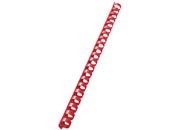 gbc  14mm - capacit� 130 fogli, ROSSO. Ex codice Esselte 375810 ess37581