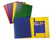 gbc 390342050,  Cartella a 3 lembi in prespan con elastico ess390342050.