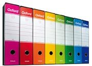 gbc OXFORD Registratore FUCSIA, formato commerciale, dorso 8 cm . Ex codice Esselte 390783900, certificazione FSC Recycled, marchio ESSELTE.