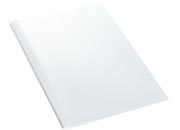 gbc 39200, Termocopertine TB Copertine per rilegatura Termica fronte trasp./ cartoncino lucido dorso 1.5 mm (15 fg), BIANCO. Ex codice Esselte 392000, certificazione CE, marchio LEITZ.