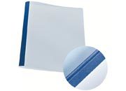 gbc 39240, Termocopertine TB Copertine per rilegatura Termica fronte trasp./ cartoncino finitura tipo lino dorso 1.5 mm (15 fg), BLU. Ex codice Esselte 392400,  marchio LEITZ.