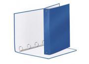 gbc MEETING  raccoglitore ad anelli 4-30-Tondo - f.to 22x30 cm Blu metallizzato,  marchio ESSELTE.