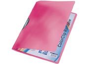 gbc COLOR CLIP Rainbow LEITZ in PPL ROSSO, capacit� 30 fogli - formato A4. Ex codice Esselte 41760025, marchio LEITZ ess41760125