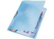 gbc COLOR CLIP Rainbow LEITZ in PPL AZZURRO, capacit� 30 fogli - formato A4. Ex codice Esselte 41760030, marchio LEITZ ess41760130