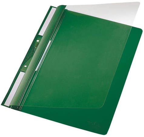 gbc 41900055, Cartellina Universale LEITZ in PVC formato A4, VERDE. Ex codice Esselte 41900155, marchio LEITZ.